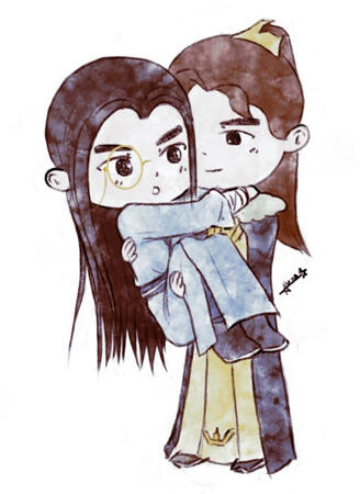 Chen qingxu y Gu Yun (Sha Po Lang)