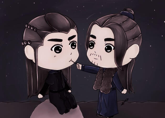 Shen Wei and Zhao Yunlan (Guardian)